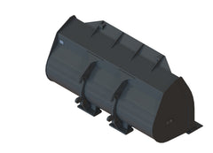 Class 200 General Purpose Curved Bucket for Wheel Loaders – Paladin - 5 sizes