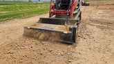 Mini Skid Steer Power Rake Attachment by Rockaway