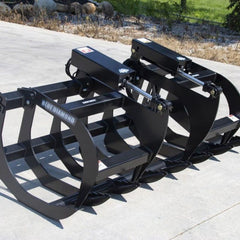Root Grapple Light Duty for Heavy Loader - Blue Diamond