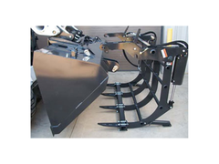 Round Bale Grapple for Skid Steers - Haugen Attachments