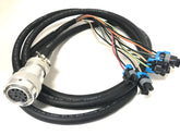 Deutsch HD 14 Pin Female Machine Side to Delphi 2 Pin Harness Attachment Side - 6 Output - Skid Steer Genius