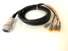 Deutsch HD 8 Pin Female Machine Side to Delphi 2 Pin Harness Attachment Side - 4 Output - Skid Steer Genius