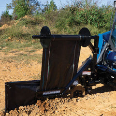 Skid Steer Silt Fence Installer | Blue Diamond