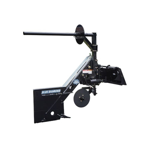 Skid Steer Silt Fence Installer | Blue Diamond