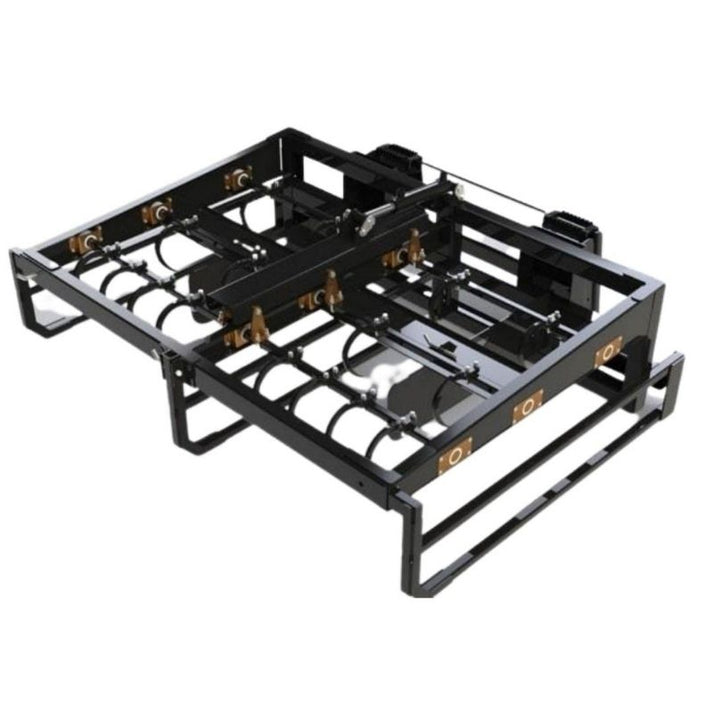 Skid steers and compact track loaders - Skid Steer 6-Pack Bale Accumulator Grapple - Top Dog Attachments