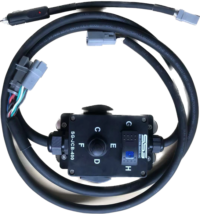 Brand independent - Skid Steer Attachment Control Box 10 - SG-JCB-400 - Skid Steer Genius