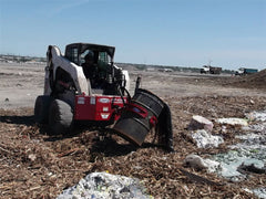Skid Steer Barrel Handler Attachment Tool - EZ Spot UR