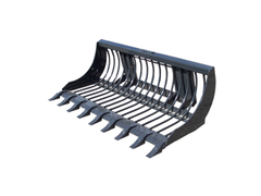 Skid Steer Industrial Rod Bucket Attachment - Haugen Attachments - skid steers and tractor loaders