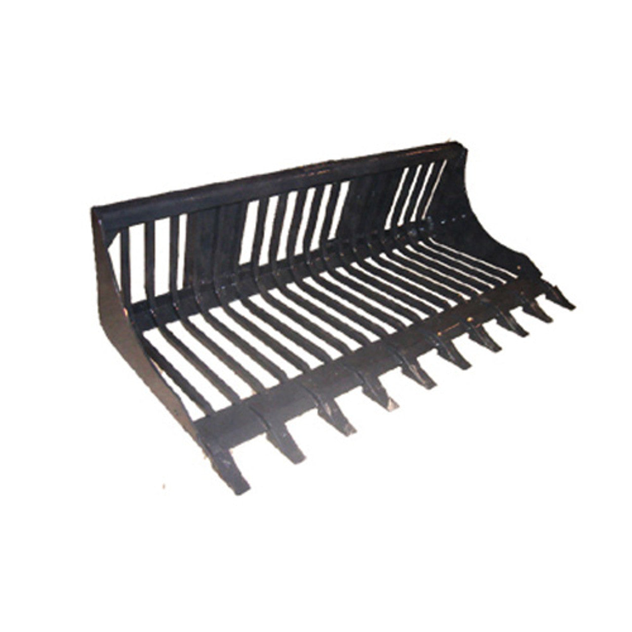 And tractor loaders - Skid Steer Industrial Rod Bucket Attachment - Haugen Attachments