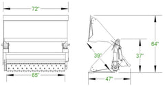 Skid Steer Power Rake Bucket | McLaren Industries