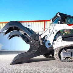 Skid Steer Rock Rake Grapple Bucket | McLaren Industries
