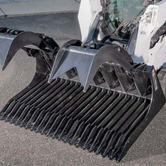 Skid Steer Rock Rake Grapple Bucket | McLaren Industries