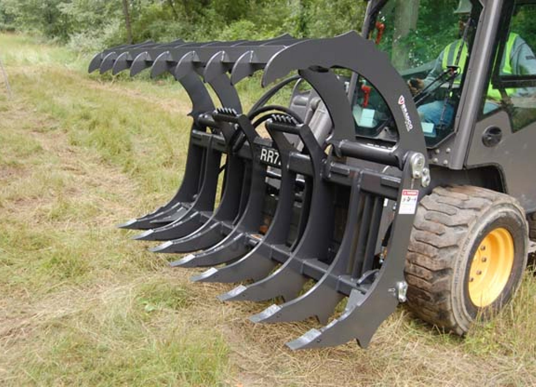 Skid Steer Root Grapples Rake | Bradco By Paladin