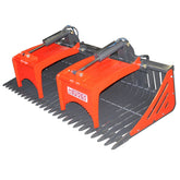 Skid Steer Skeleton Grapple Bucket - Haugen Attachments