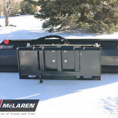 Skid Steer Snow Plow Blade | McLaren Industries - hydraulic cylinder