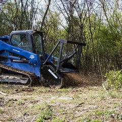 Heavy-Duty Drum Mulcher - Blue Diamond