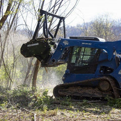 Heavy-Duty Drum Mulcher - Blue Diamond