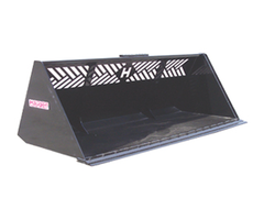 Snow Bucket for Skid Steer - Haugen Attachments
