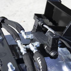 V-Blade Snow & Dirt Attachment - Blue Diamond