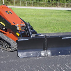 Mini Skid Steer V-Blade - Blue Diamond