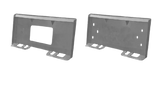 Weld-On Plates For Skid Steer - Haugen Attachments