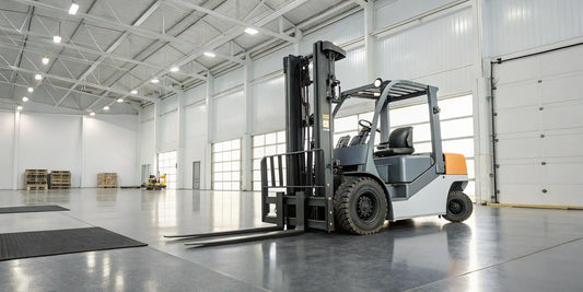 How to choose the right heavy duty pallet forks for a forklift in a warehouse.