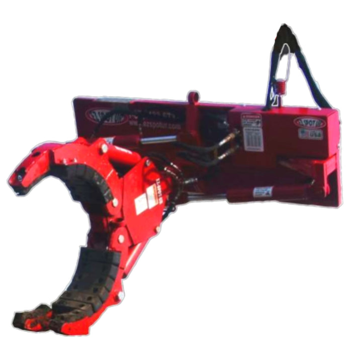 3-Finger Rock and Tree Hand Skid Steer Grapple Attachment - EZ Spot UR