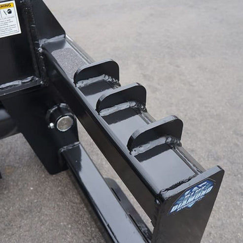 Skid Steer Log Splitter 35 Ton Inverted - Blue Diamond