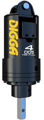 Digga 4DDS high flow auger drive for excavators and backhoes