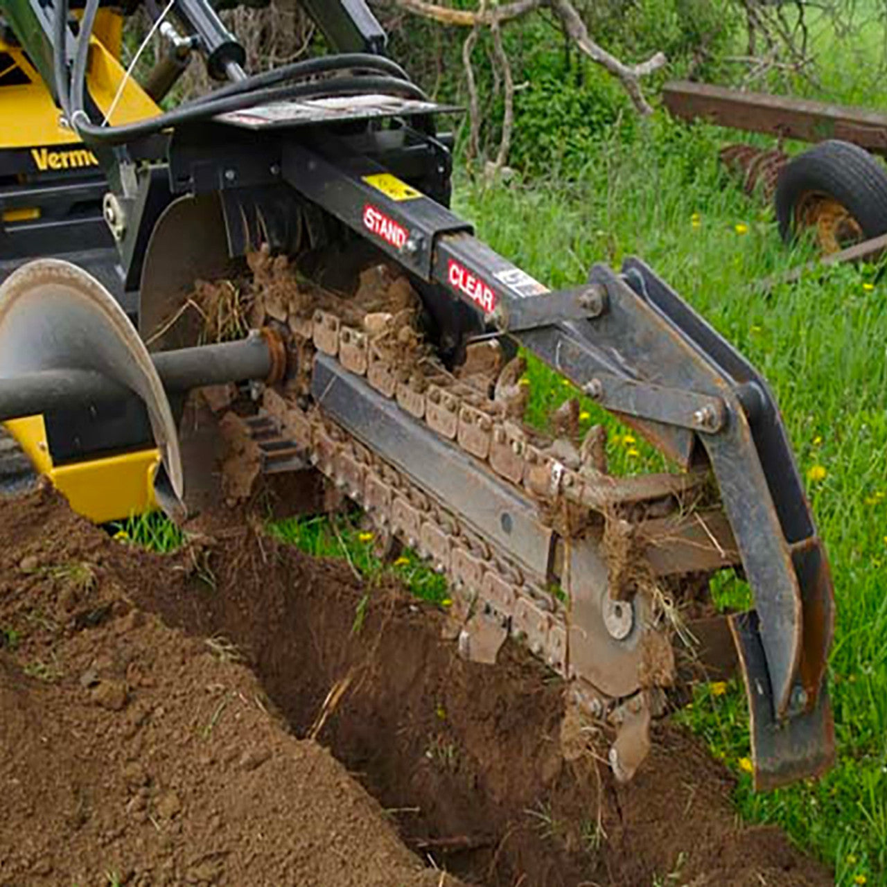 615 Series Trencher For Mini Loader | Bradco By Paladin