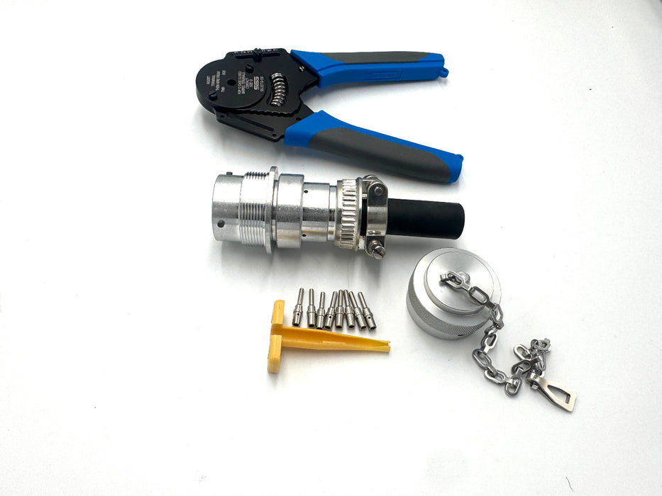 Deutsch 8 Pin Male Connector Kit - SG-KIT-DT-8-M-XX - Skid Steer Genius