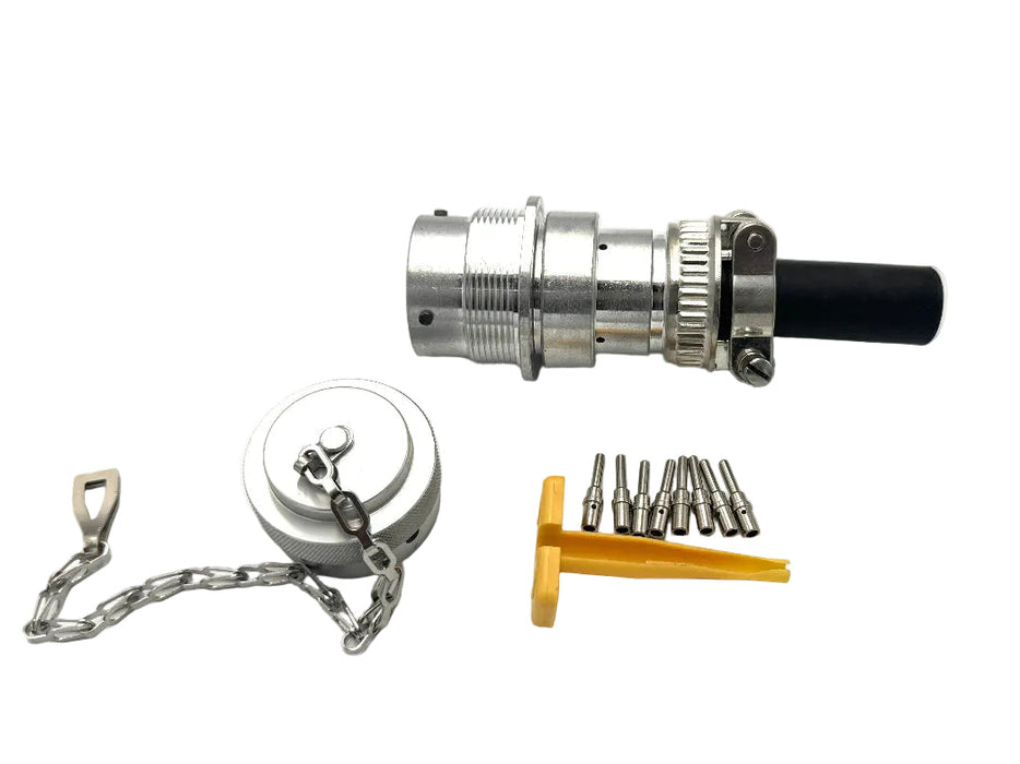 Deutsch 8 Pin Male Connector Kit - SG-KIT-DT-8-M-XX - Skid Steer Genius