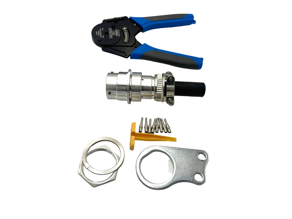 Deutsch 8 Pin Male Connector Kit - SG-KIT-DT-8-M-XX - Skid Steer Genius