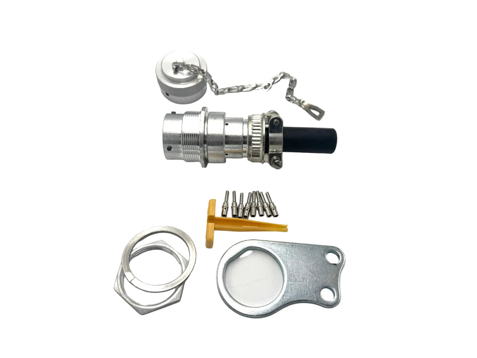 Deutsch 8 Pin Male Connector Kit - SG-KIT-DT-8-M-XX - Skid Steer Genius