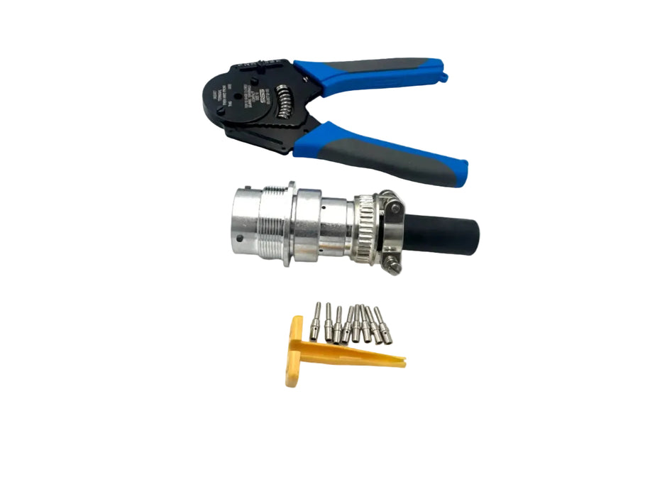 Deutsch 8 Pin Male Connector Kit - SG-KIT-DT-8-M-XX - Skid Steer Genius
