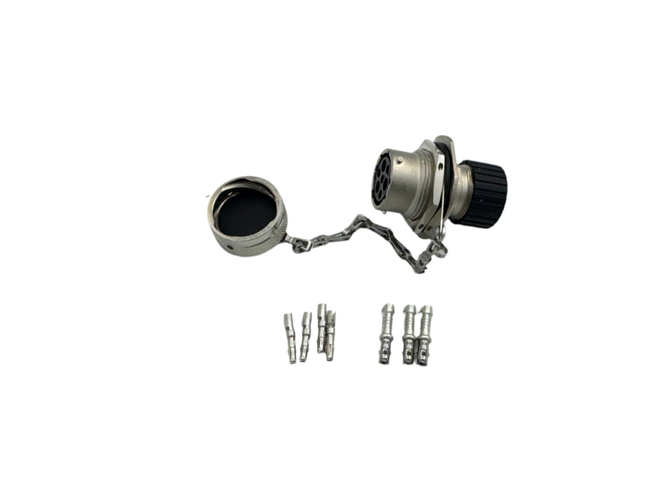 Trident 7 Pin Female Connector Kit - SG-KIT-TRIDENT-F-KIT - Skid Steer Genius