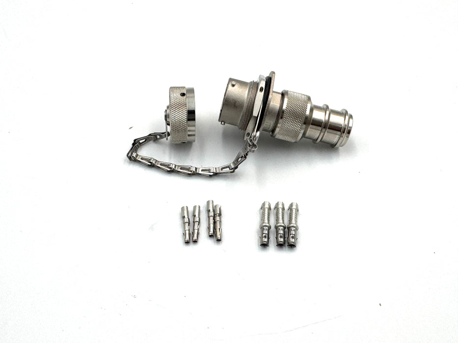 Trident 7 Pin Female Connector Kit - SG-KIT-TRIDENT-F-KIT - Skid Steer Genius