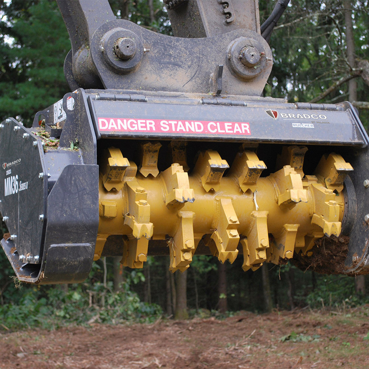 Series II Excavator Mulcher Attachment - Bradco