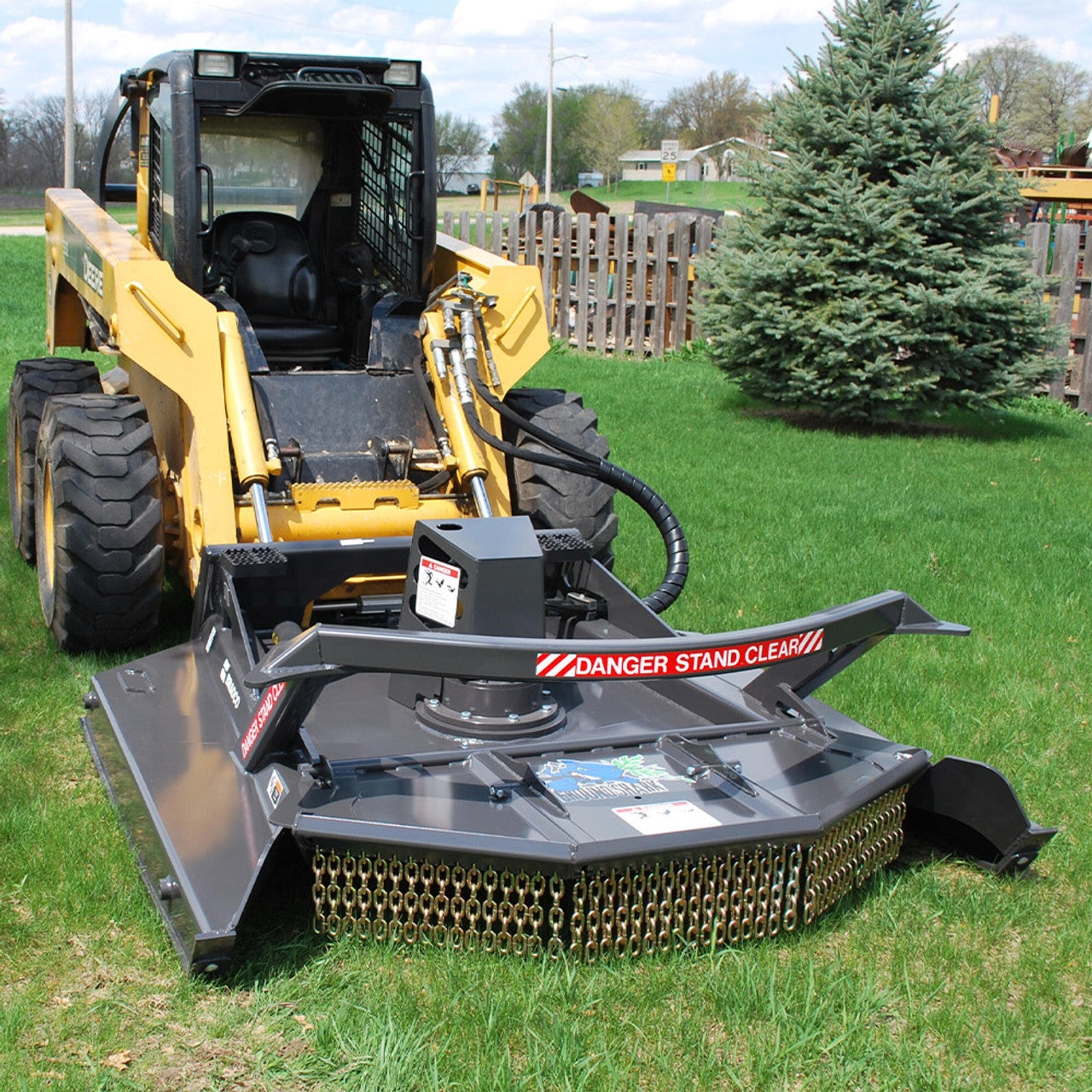 Extreme Duty Ground Shark Brush Cutter Attachment - Bradco