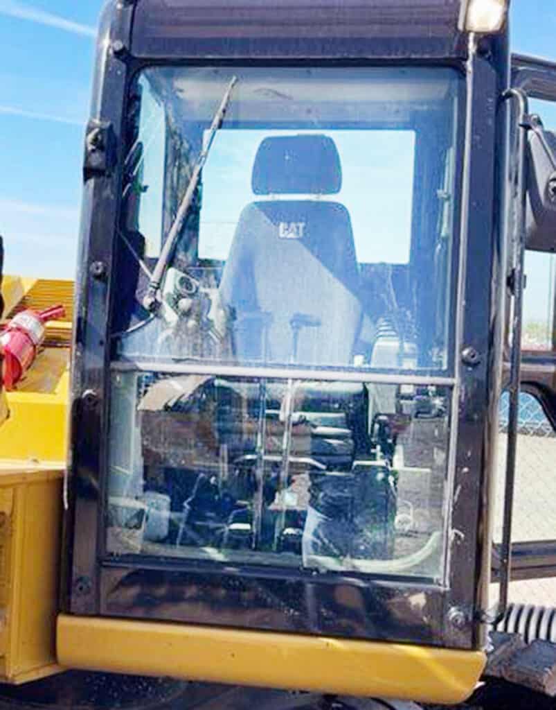 CAT 308-321 Excavator Windshield | Shields Lexan Polycarbonate