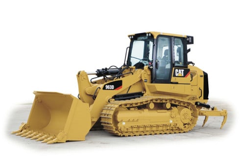 CAT Loader 963D Front Windshield | Shields Lexan Polycarbonate