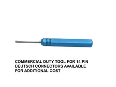 14 Pin Male Kit - Deutsch - Machine Side - Skid Steer Genius - Includes: Connector body, pins, seals, wiring diagram
