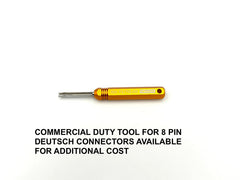 Deutsch 8 Pin Male Connector Kit - SG-KIT-DT-8-M-XX - Skid Steer Genius