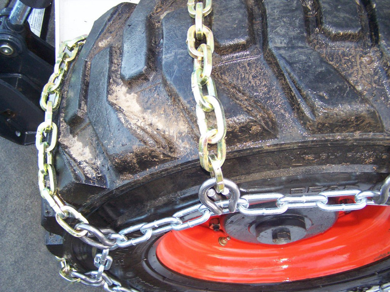 Skid Steer 4-Link  Tire Chains - Quality Chain