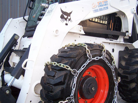 Skid Steer 4-Link  Tire Chains - Quality Chain