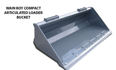 Compact Articulated Loader Buckets for Skid Steers - WAIN ROY