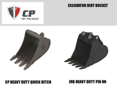 Dirt Buckets for 2 Metric Ton Class Excavators – CP By Paladin