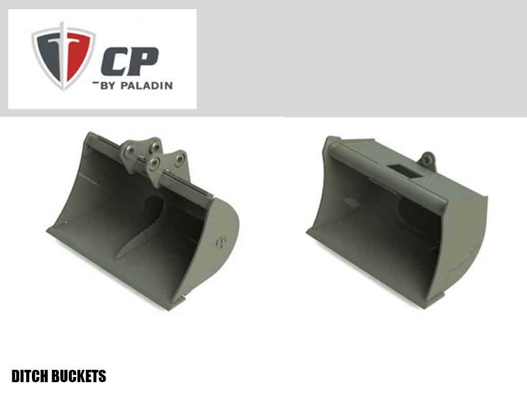 Ditch Buckets for 3 Metric Ton Class Excavators – CP By Paladin
