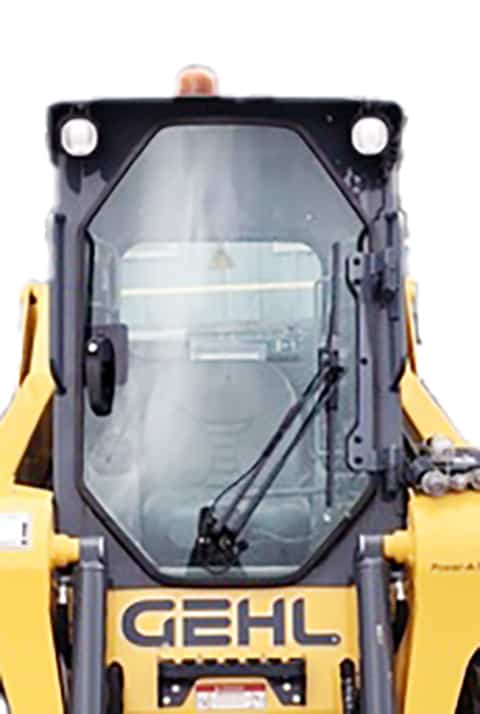 Gehl / Mustang Skid Steer Windshield (Gehl R190-V270) – (Mustang 1900R-3300V) | Shields Lexan Polycarbonate