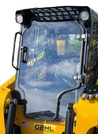 Gehl / Mustang Windshield Skid Steer (Gehl 135-165) – (Mustang 1050R-1650RT) | Shields Lexan Polycarbonate